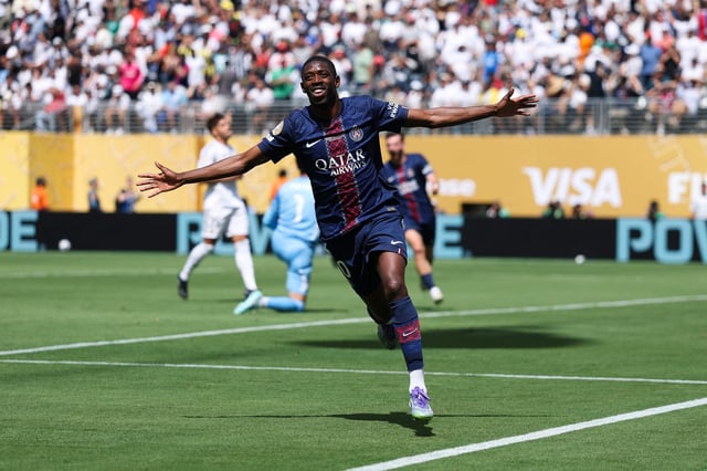 Ousmane Dembélé fue figura del PSG campeón de la Champions League y subcampeón del Mundial de Clubes