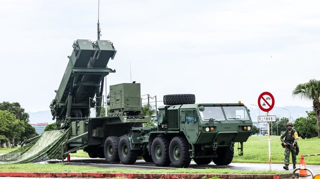 Un système de défense antiaérienne Patriot, ici à Taïwan.