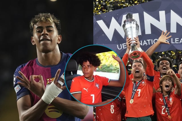 Cris Jr. habla de Lamine y su padre.