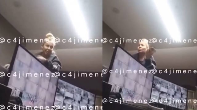 Según relató el medio Nación 321, le estaban reclamando que tenía un volumen alto de música y que venía de su departamento.  Foto: @C4jimenez