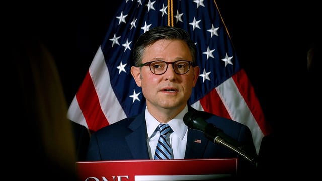 US Speaker Mike Johnson called on Attorney General Pam Bondi to ‘come forward’ and explain things to everybody.