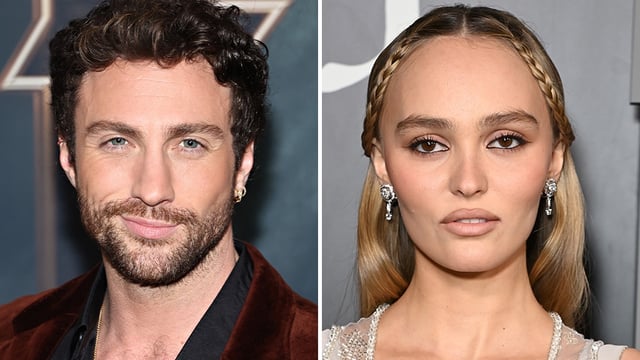 Aaron Taylor-Johnson and Lily Rose-Depp