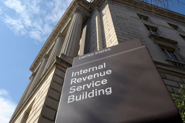 The Internal Revenue Service (IRS) building in Washington DC.