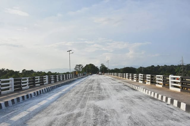 Gammon Bridge Reopens Boosting Silchar’s Connectivity
