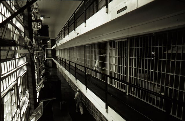 The old Ellis Unit death row in Huntsville is shown here in 1997, a year before seven condemned inmates tried to escape from the facility. 