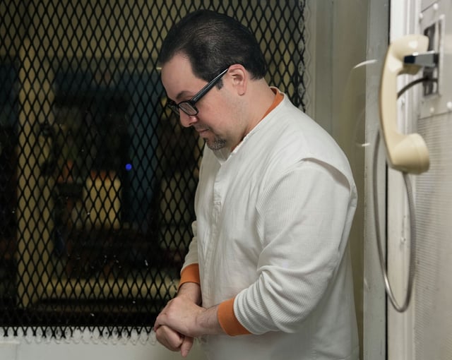 Rudy Medrano is still adjusting to his new privileges -- including walking out of his cell without handcuffs -- after he was selected to participate in the death row group recreation program.