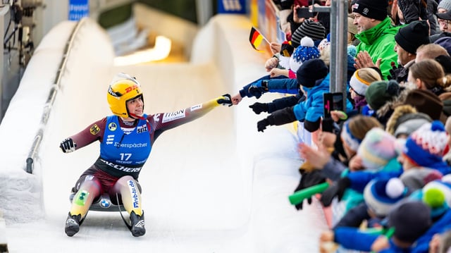 Begeisterte Rode-Fans in Oberhof