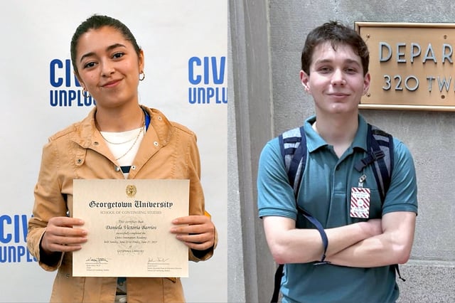 Daniela Victoria Barrios y Gastón Díaz tienen 17 años