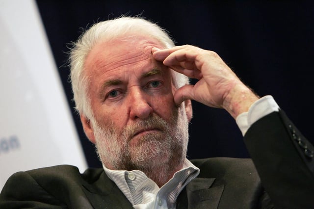 L’ancien grand patron Loïk Le Floch Prigent, condamné dans l’affaire Elf, est décédé le 16 juillet 2025 à l’âge de 81 ans. (Photo du 26 mars 2007, à Lille, face aux étudiants de l’Edhec.)