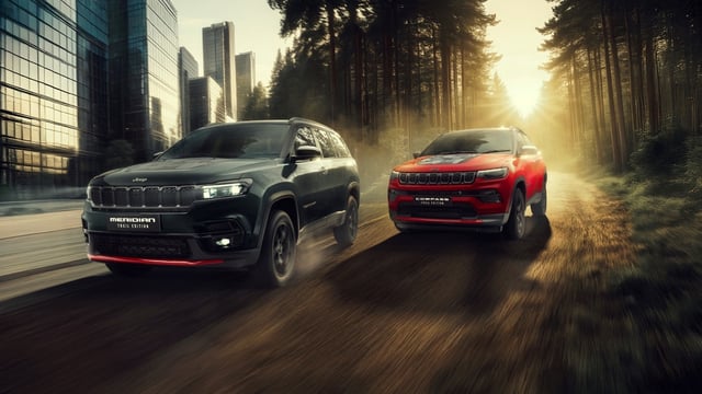 Jeep Compass & Meridian Trail Editions launched (Image: Jeep)