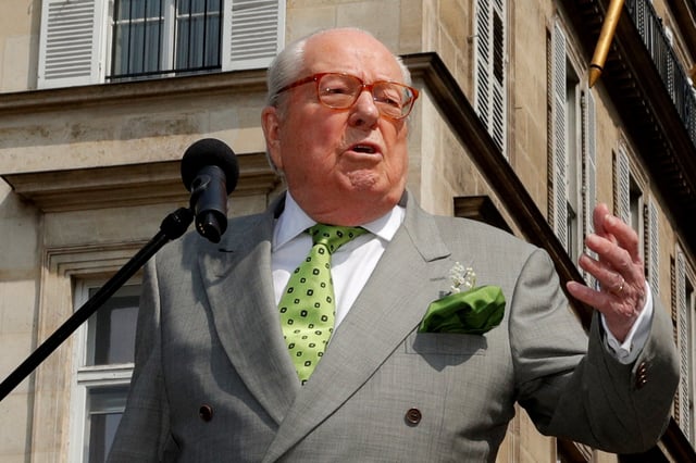 Jean-Marie Le Pen.