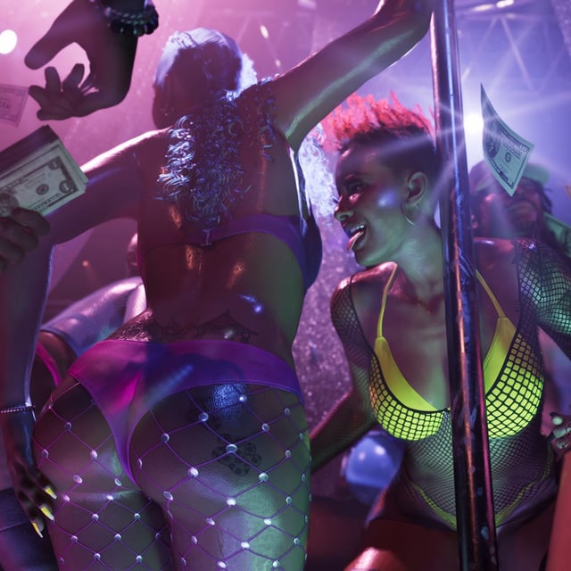 GTA 6; people dancing in a club