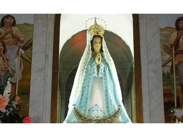 La Virgen fue robada el domingo pasado a la madrugada (Imagen ilustrativa).