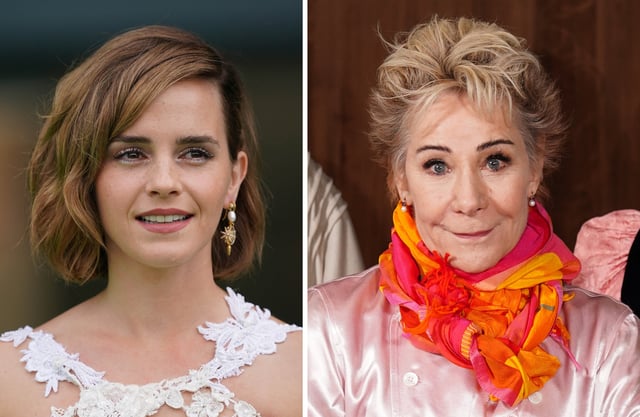 Undated file photos of Emma Watson (left) and Zoe Wanamaker who have been banned from driving for High Wycombe Magistrates&#39; Court on Wednesday. Watson, who played Hermione Granger in the Harry Potter franchise, drove her blue Audi at 38mph in a 30mph zone in Oxford, on the evening of July 31 last year and Wanamaker, who starred in Harry Potter And The Philosopher&#39;s Stone in 2001 as teacher Madam Hooch, was caught speeding on August 7, 2024, on the M4 in Newbury, Berkshire. Issue date: Wednesday July 16, 2025. (Photo by PA/PA Images via Getty Images)