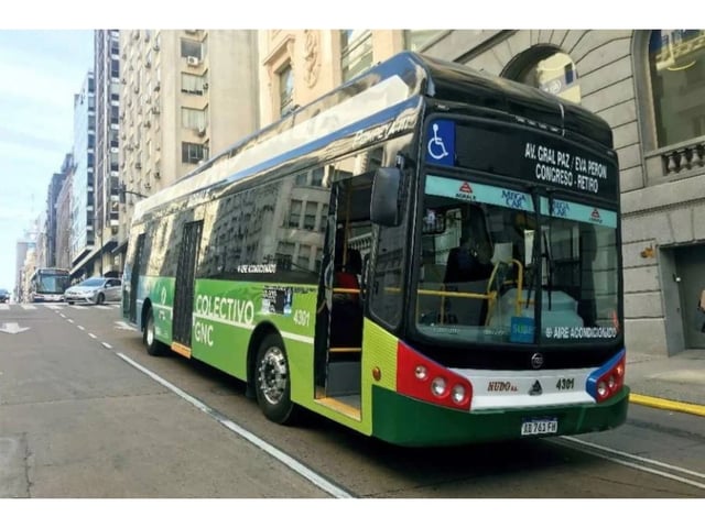 Todas las unidades cero kilómetro que se incorporen al sistema de transporte colectivo de pasajeros deberán ser propulsadas por GNC en CABA.