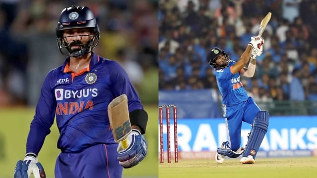 Jitesh Sharma, Dinesh Karthik | Image:  ANI