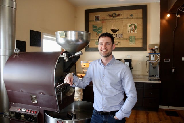 Superior Coffee Roasting owner Ron Kurnik said he's had to navigate rising coffee prices in recent years.