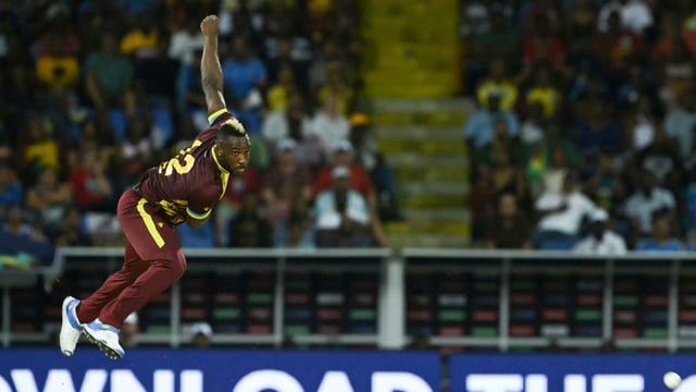 West Indies all-rounder Andre Russell