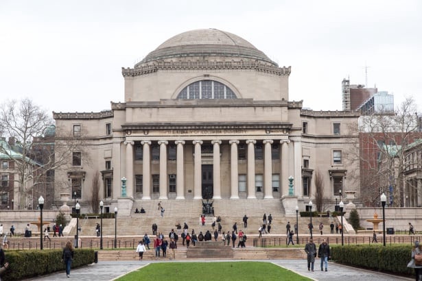 El campus de la Universidad de Columbia