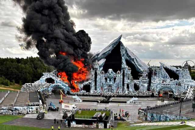 Se incendió el escenario de Tomorrowland en Bélgica