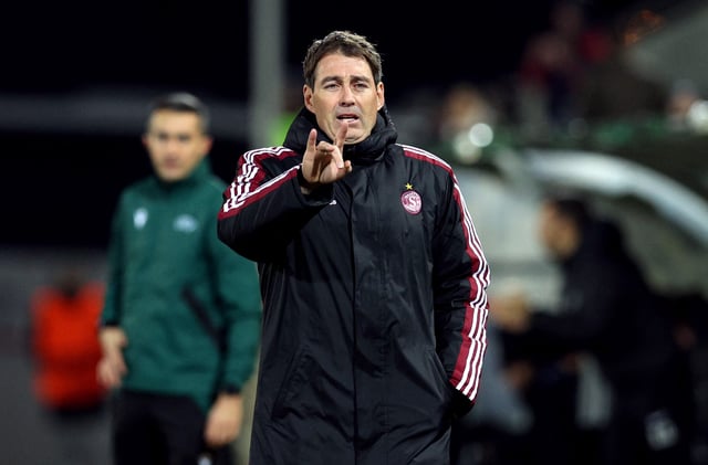 Soccer Football - Europa Conference League - Play-off - Second Leg - PFC Ludogorets Razgrad v Servette - Ludogorets Arena, Razgrad, Bulgaria - February 22, 2024 Servette coach Rene Weiler reacts REUTERS/Stoyan Nenov/File Photo