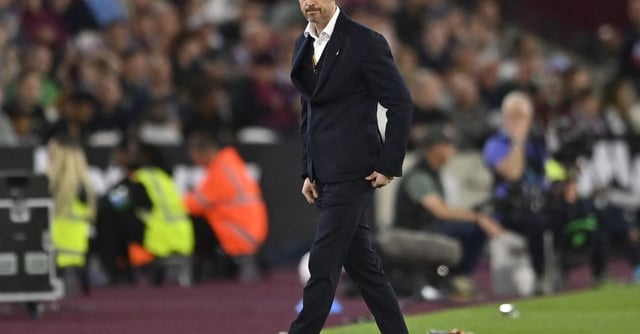 Soccer Football - Premier League - West Ham United v Manchester United - London Stadium, London, Britain - May 7, 2023 Manchester United manager Erik ten Hag REUTERS/Tony Obrien