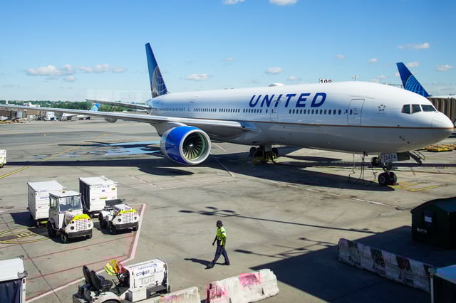 United Airlines planes are seen at the tarmac at Newark International Airport in Newark, New Jersey, U.S., May 7, 2025. REUTERS/Eduardo Munoz/ File Photo