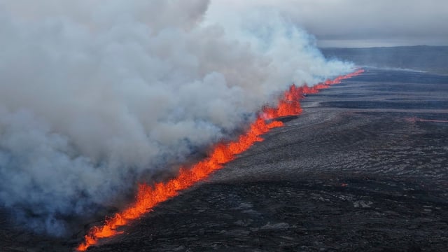 Iceland Volcano Eruption