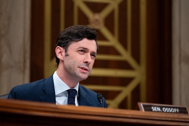 Georgia Sen. Jon Ossoff had another strong fundraising quarter.