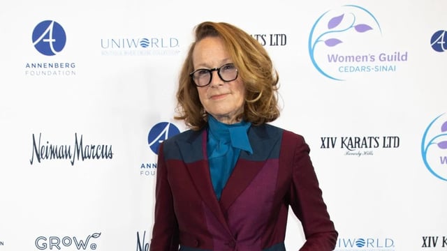 Ann Philbin attends the Women's Guild Cedars-Sinai Spring Luncheon and Fashion Show in Beverly Hills. (Credit: Ella Hovsepian/Getty Images)