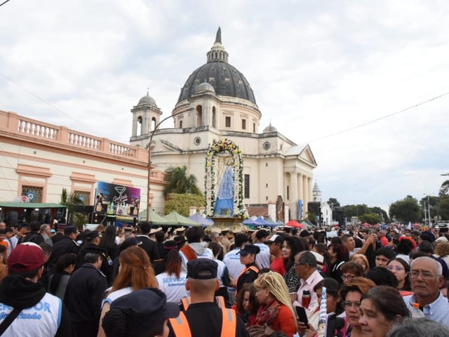 125 aniversario de la coronación de la Virgen de Itatí, en Corrientes.