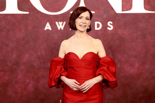 Carrie Preston at the 2025 Tony Awards in New York City.