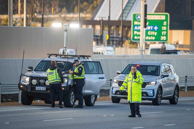 Major crash officers are investigating after a man was killed on a major highway in Perth’s north east.