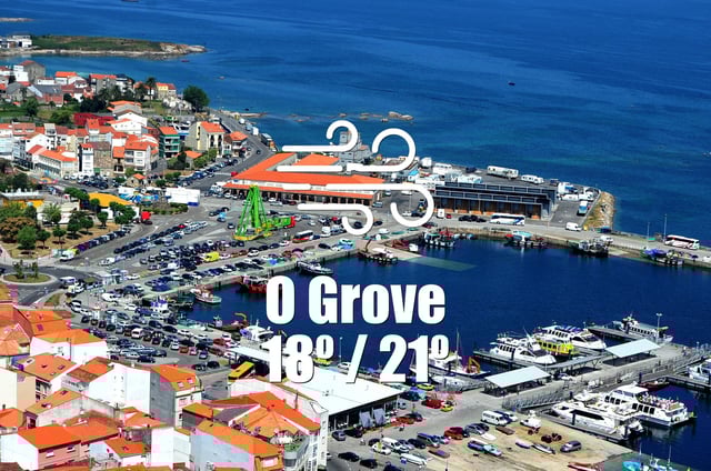 El tiempo en O Grove: previsión meteorológica para hoy, jueves 17 de julio