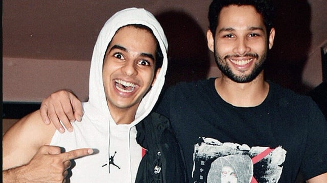 Siddhant Chaturvedi hinted at films crossover with Ishaan Khatter.