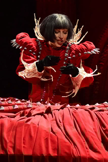 Lady Gaga performed a free concert May 3 on Rio de Janeiro's Copacabana Beach.