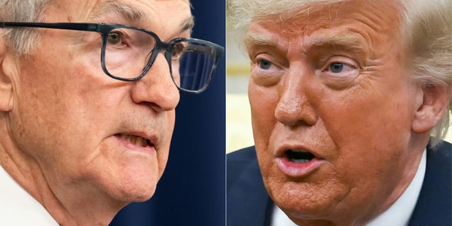President Trump calmed markets after he said he was ‘highly unlikely’ to dismiss Federal Reserve chief Jerome Powell