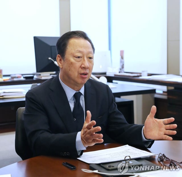 This file photo shows Park Yong-maan, former chairman of the Korea Chamber of Commerce and Industry. (Yonhap)