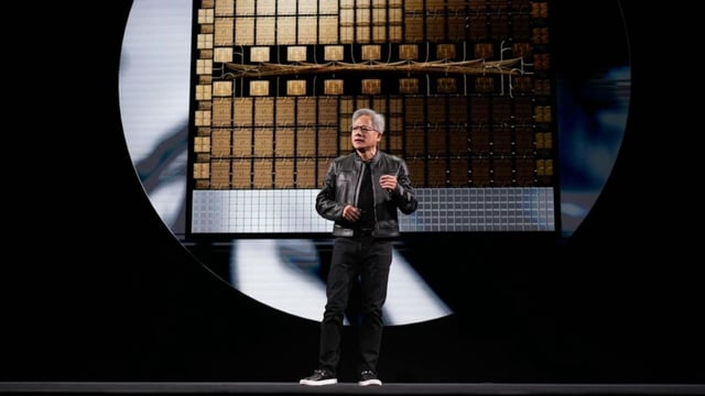 Jensen Huang, Nvidia’s CEO, in June at the VivaTech conference in Paris.