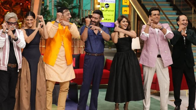 Son of Sardaar 2's Ajay Devgn Tells Kapil Sharma Why He Remains Serious On The Great Indian Kapil Show - Watch