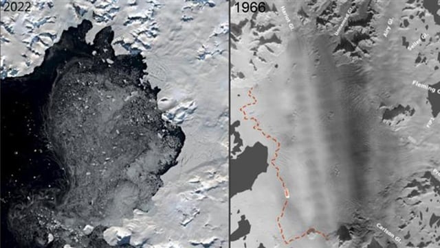"Unambiguous Signal" To Curb Emissions Now: Long-Lost Aerial Photos Reveal Evolution Of Antarctic Ice Shelf Collapse