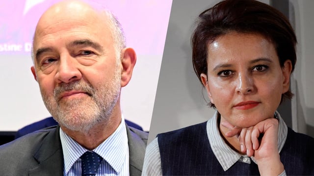 Cour des comptes : «Je ne suis pas copain» avec Najat Vallaud-Belkacem se défend Moscovici
