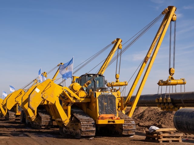 Techint y Sacde terminaron la construcción de 100 kilómetros del Gasoducto de Integración Federal, parte de la reversión del Gasoducto Norte. Foto: Techint y Sacde.