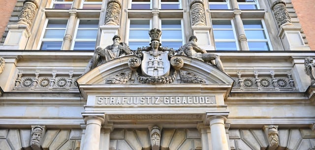 Im Hamburger Strafjustizgebäude wurde am Donnerstag das Urteil gesprochen