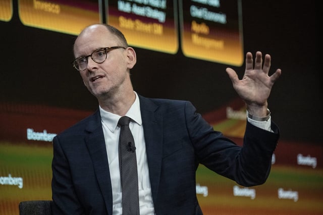 Torsten Sløk, chief economist of Apollo Management, during the Market Forum: FX in Focus event in New York, US, on Thursday, Sept. 7, 2023.