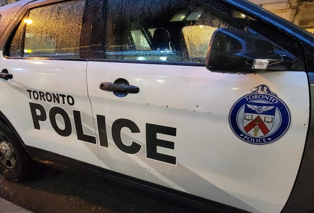 A Toronto police vehicle is shown on Tuesday, Jan. 3, 2023. THE CANADIAN PRESS/Doug Ives