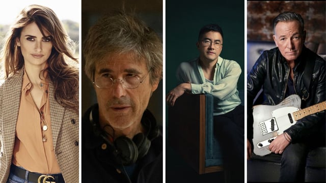 Penélope Cruz (Nico Bustos), Walter Salles (Alile Dara Onawale), Bowen Yang (Andrew Lipovsky), Bruce Springsteen (Danny Clinch)
