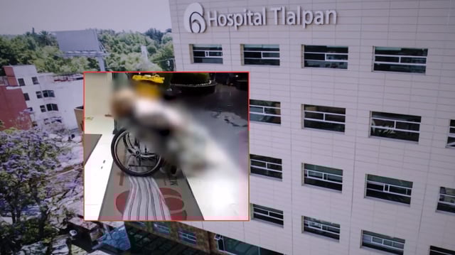 Fallece mujer en las puertas del Hospital Tlalpan tras negarse atención médica urgente. Foto: Especial