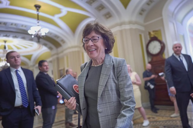 Sen. Susan Collins has indicated she will run for her Maine Senate seat again.