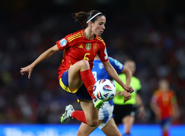 Soccer Football - UEFA Women's Euro 2025 - Group B - Italy v Spain - Stadion Wankdorf, Bern, Switzerland - July 11, 2025 Spain's Aitana Bonmati in action REUTERS/Matthew Childs/File Photo